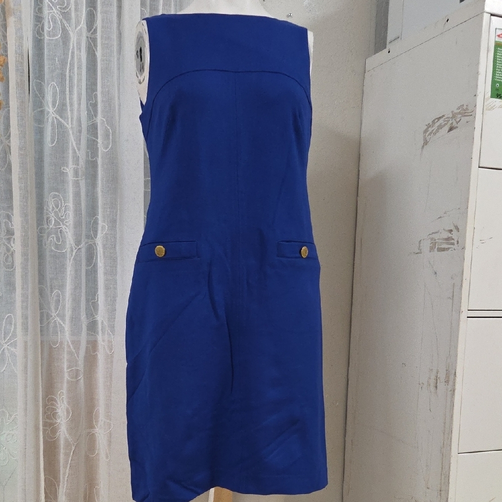 Vince Camuto Royal Blue Mini Dress Sz 4 [1218]